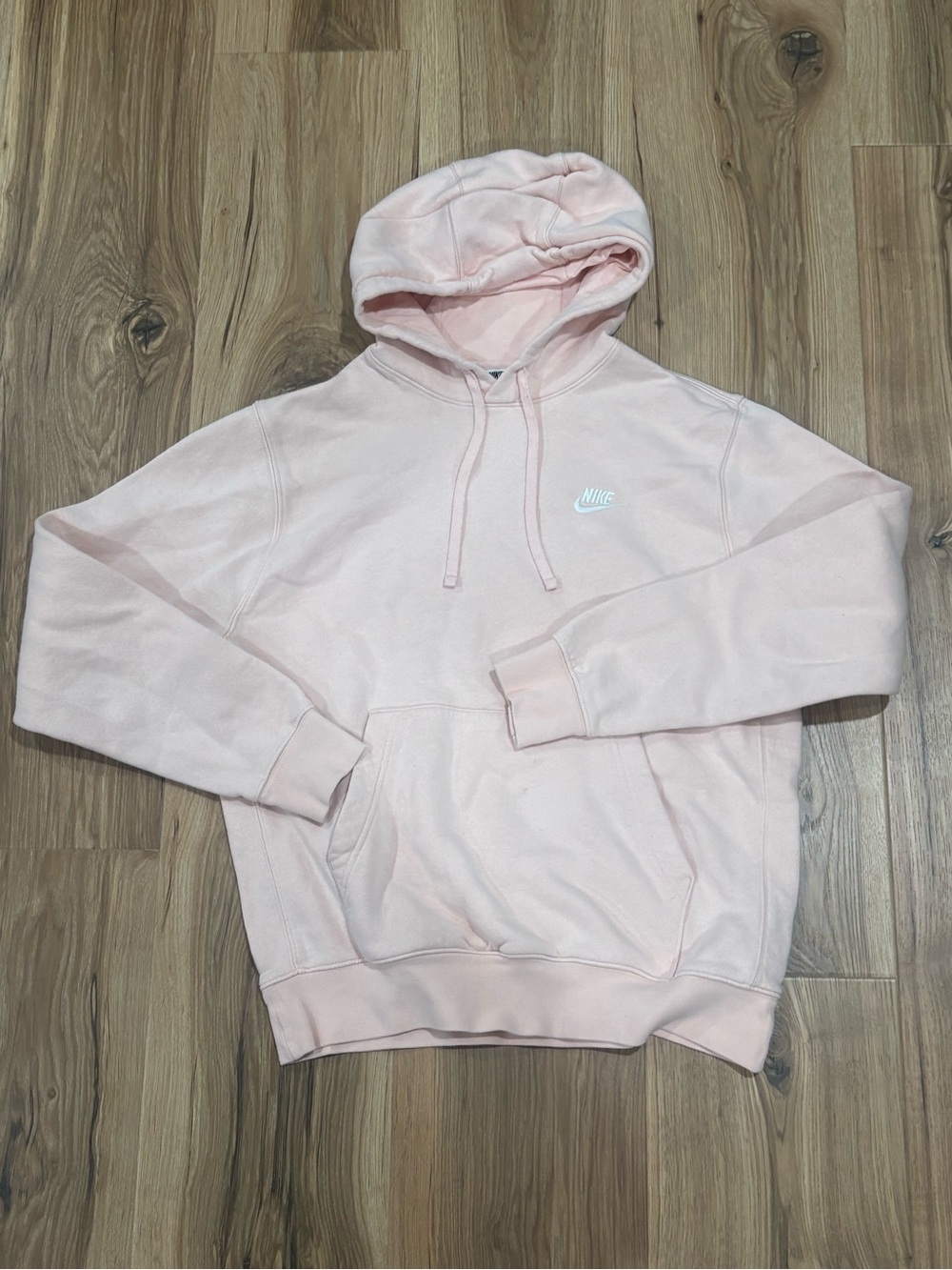 Nike Men’s Pastel Pink Crewneck Hoodie